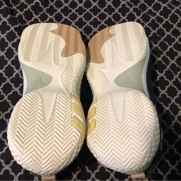 Adidas Mens James Harden Vol. 6 Basketball Shoes Green Oxide GW9032 Sz 10 Floral - Picture 2 of 11